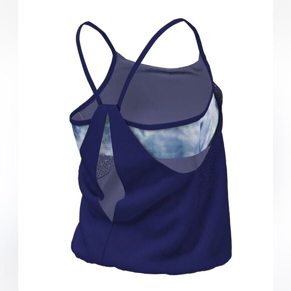 Nike Layered Tankini Top-Size Medium - Picture 3 of 8